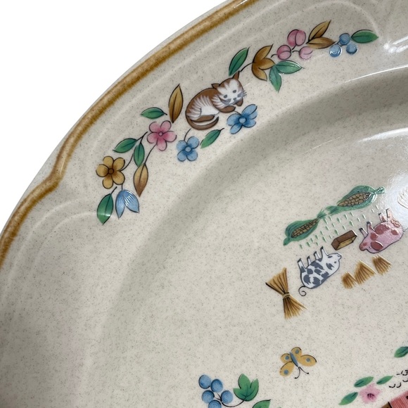 Vintage International Heartland Dinnerware Plate Japan Stoneware - Picture 3 of 6